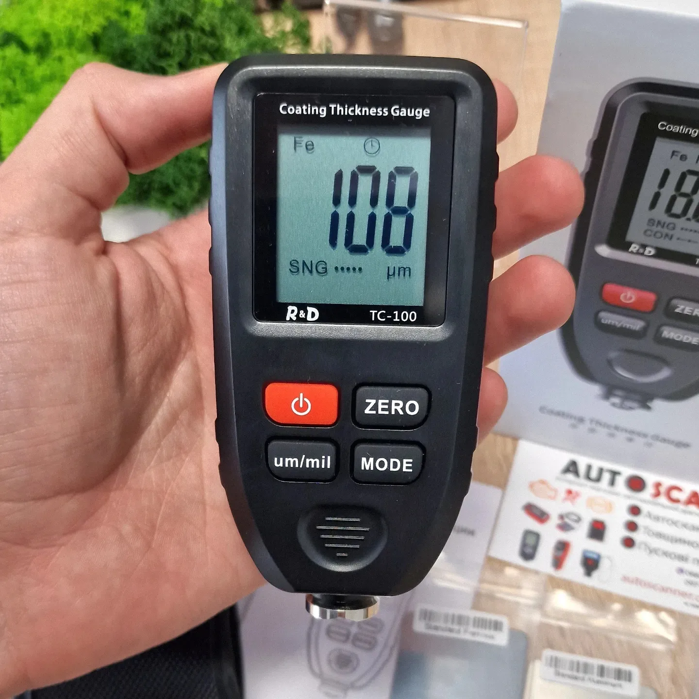 Товщиномір R&D TC100