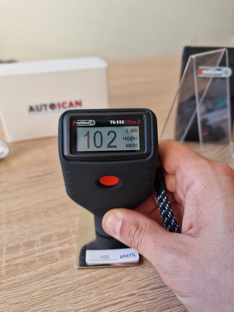 Товщиномір Profiline TG-588 Ultra X з пошуком GPS-трекерів