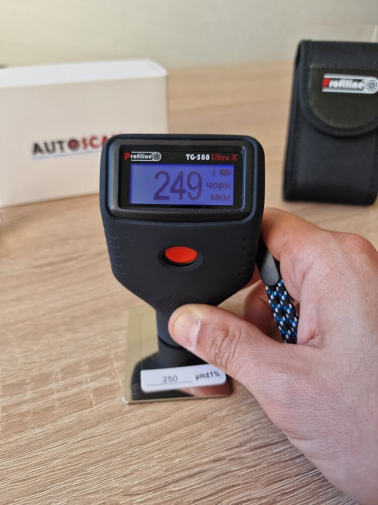 Товщиномір Profiline TG-588 Ultra X з пошуком GPS-трекерів
